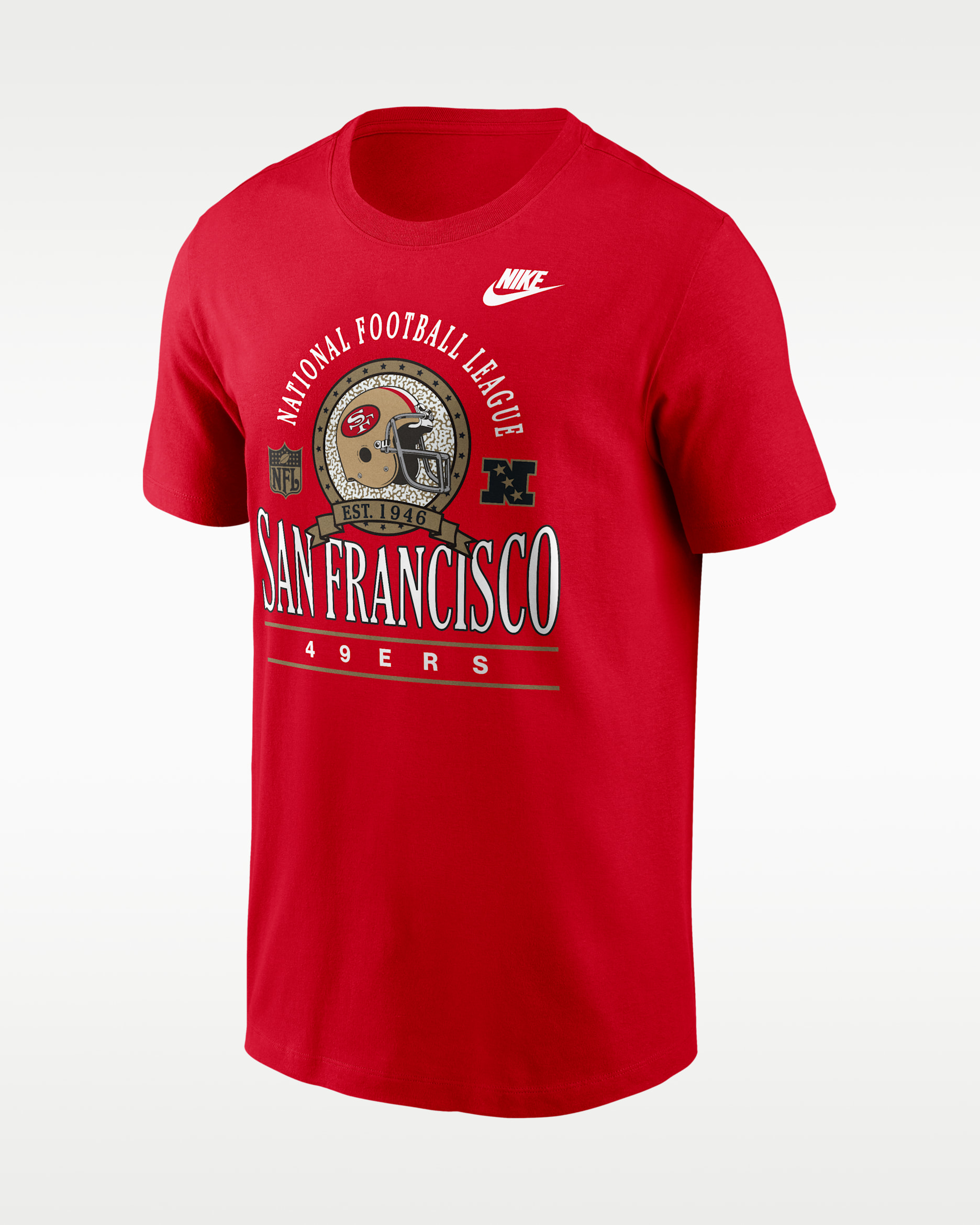 San Francisco 49ers Rewind Essential Men's Nike NFL T-Shirt. Nike.com